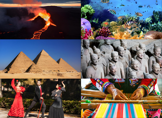 Le patrimoine mondial de l’UNESCO