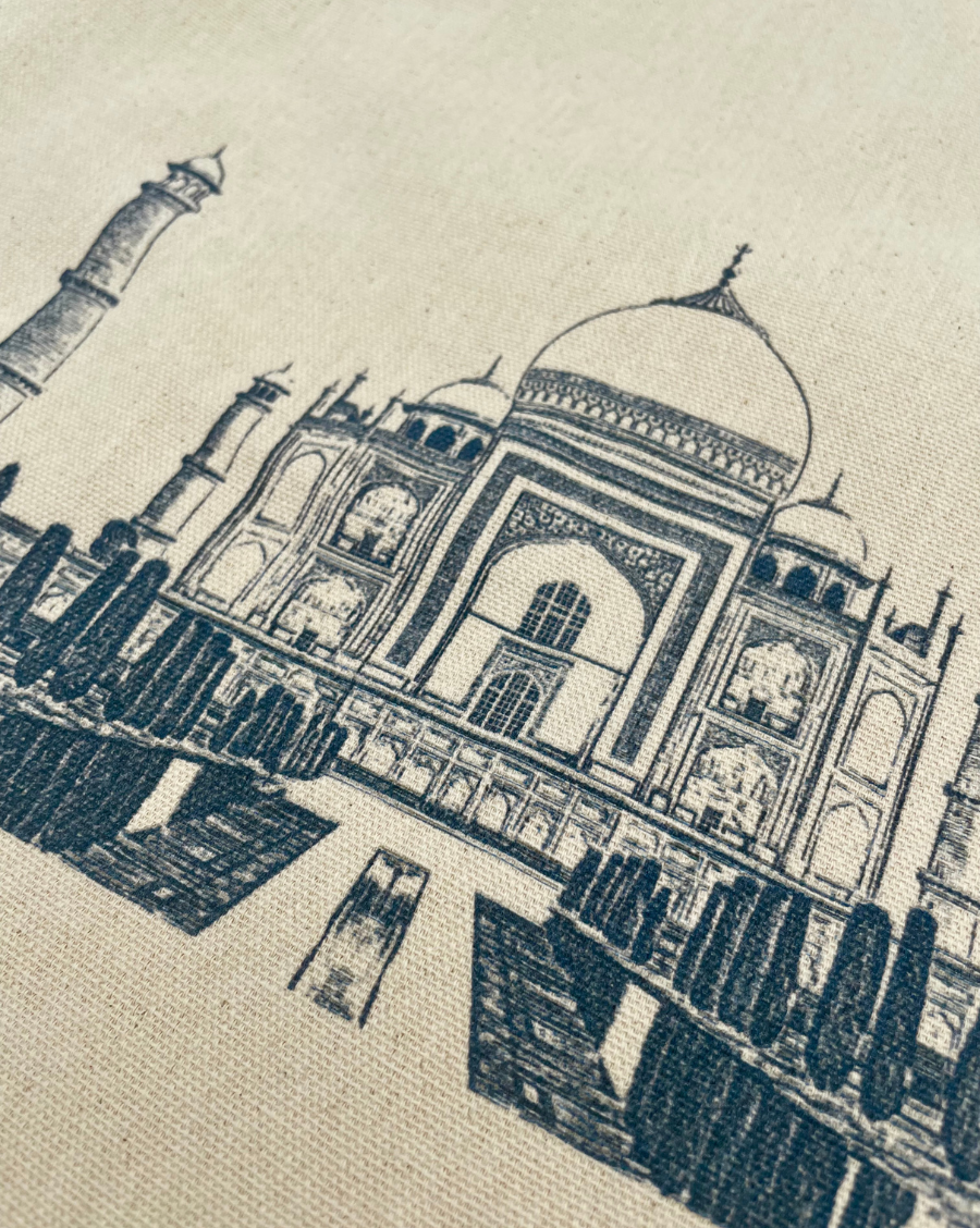 World Heritage Tote Bag: Taj Mahal