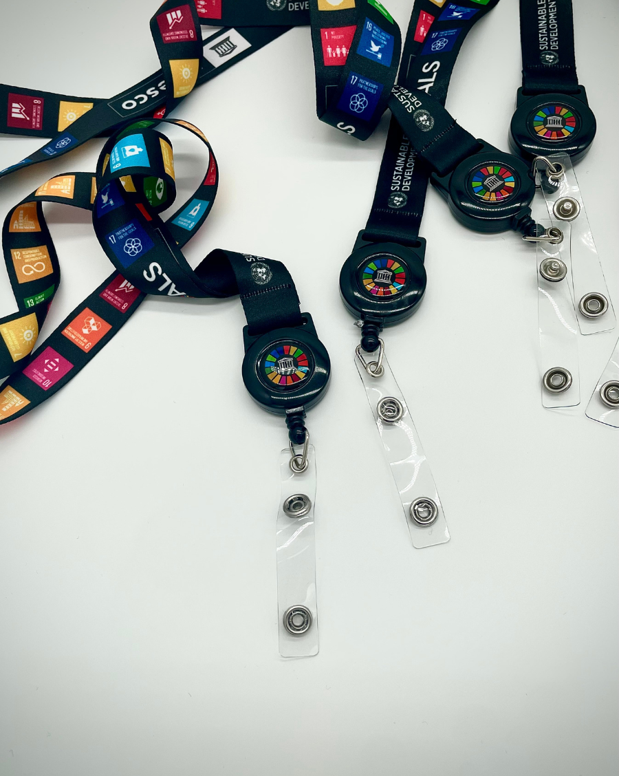 Cordón porta credencial Objetivos de Desarrollo Sostenible (ODS)