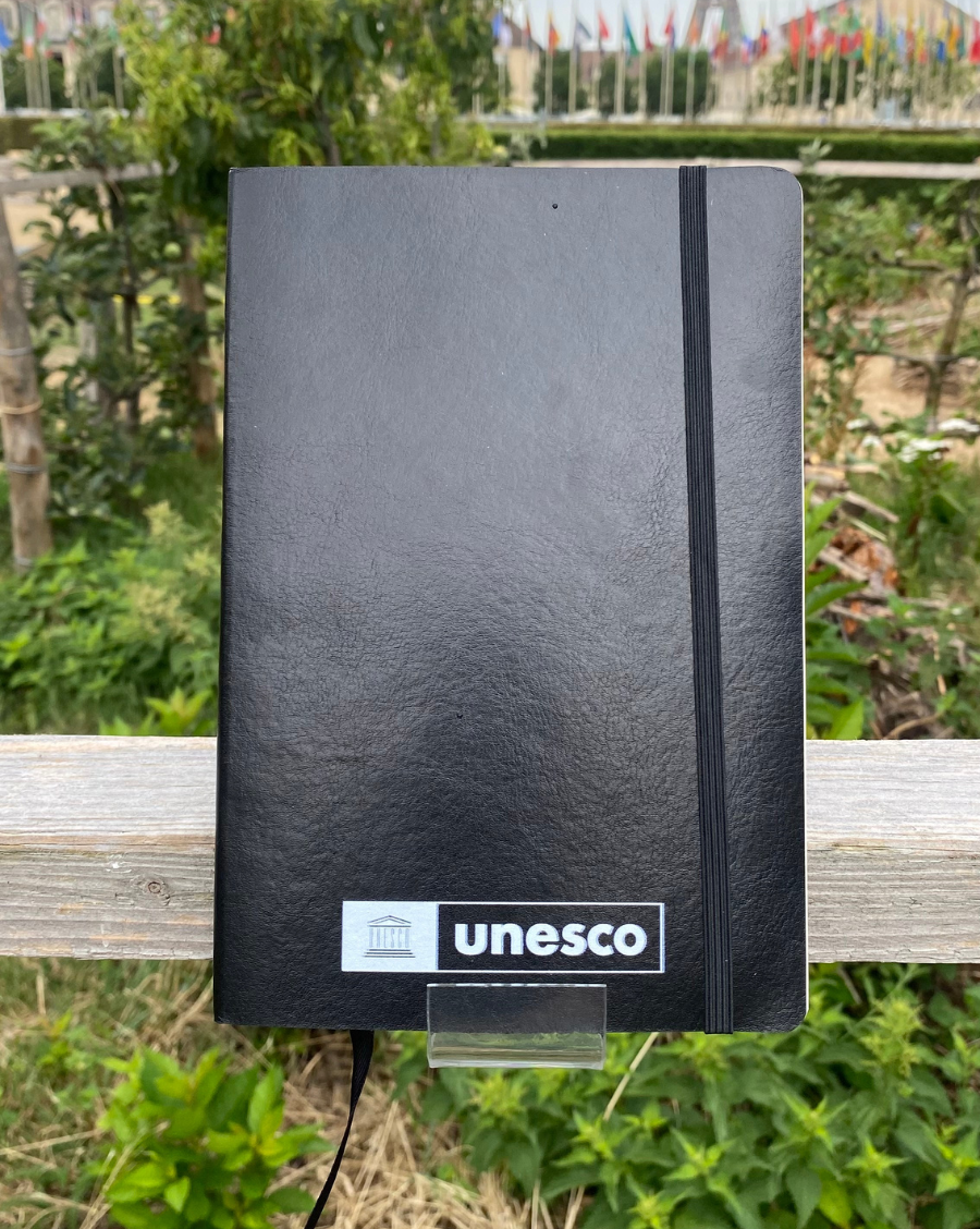 Cuaderno A5 UNESCO: 3 colores