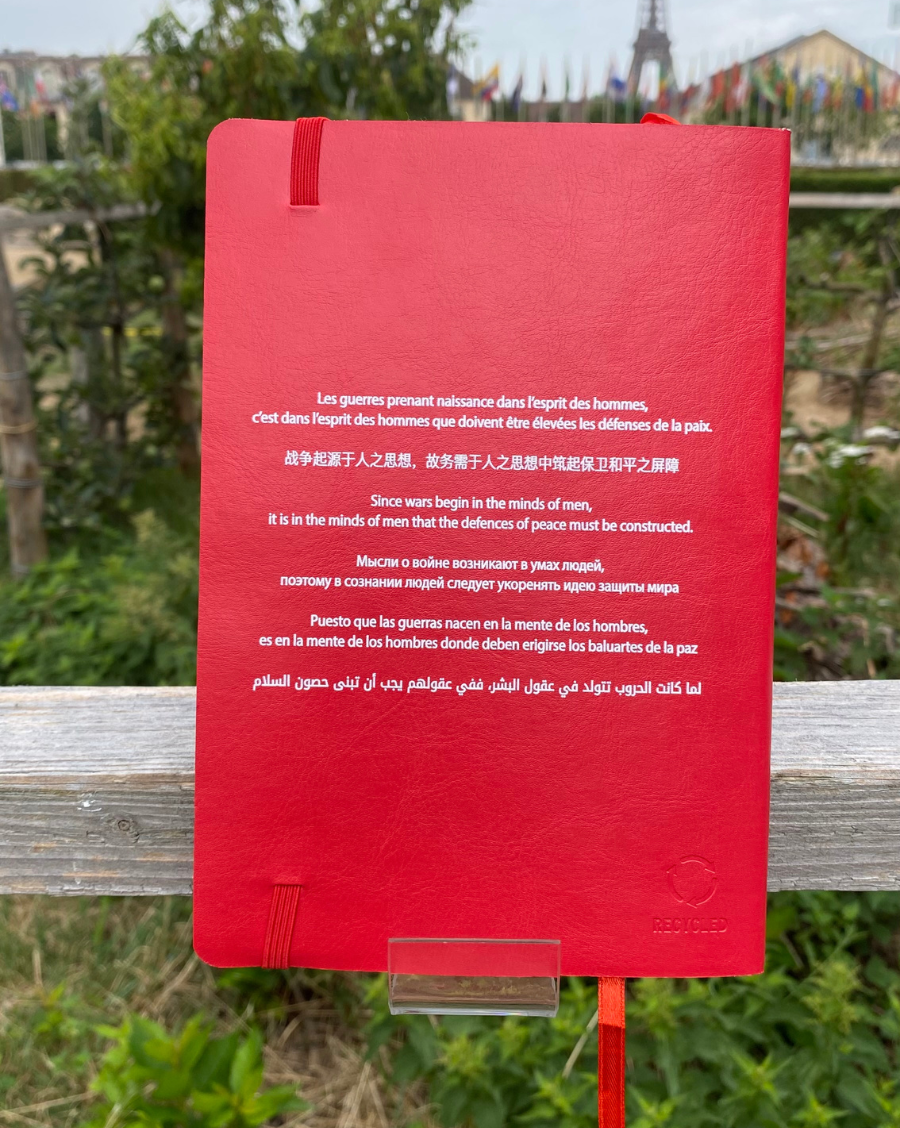 Carnet A5 UNESCO: 3 couleurs