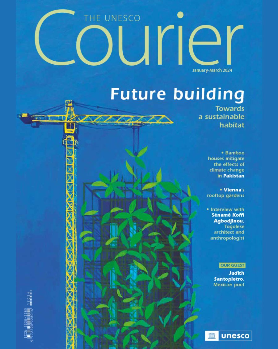 Future building, The UNESCO Courier, January-March 2024