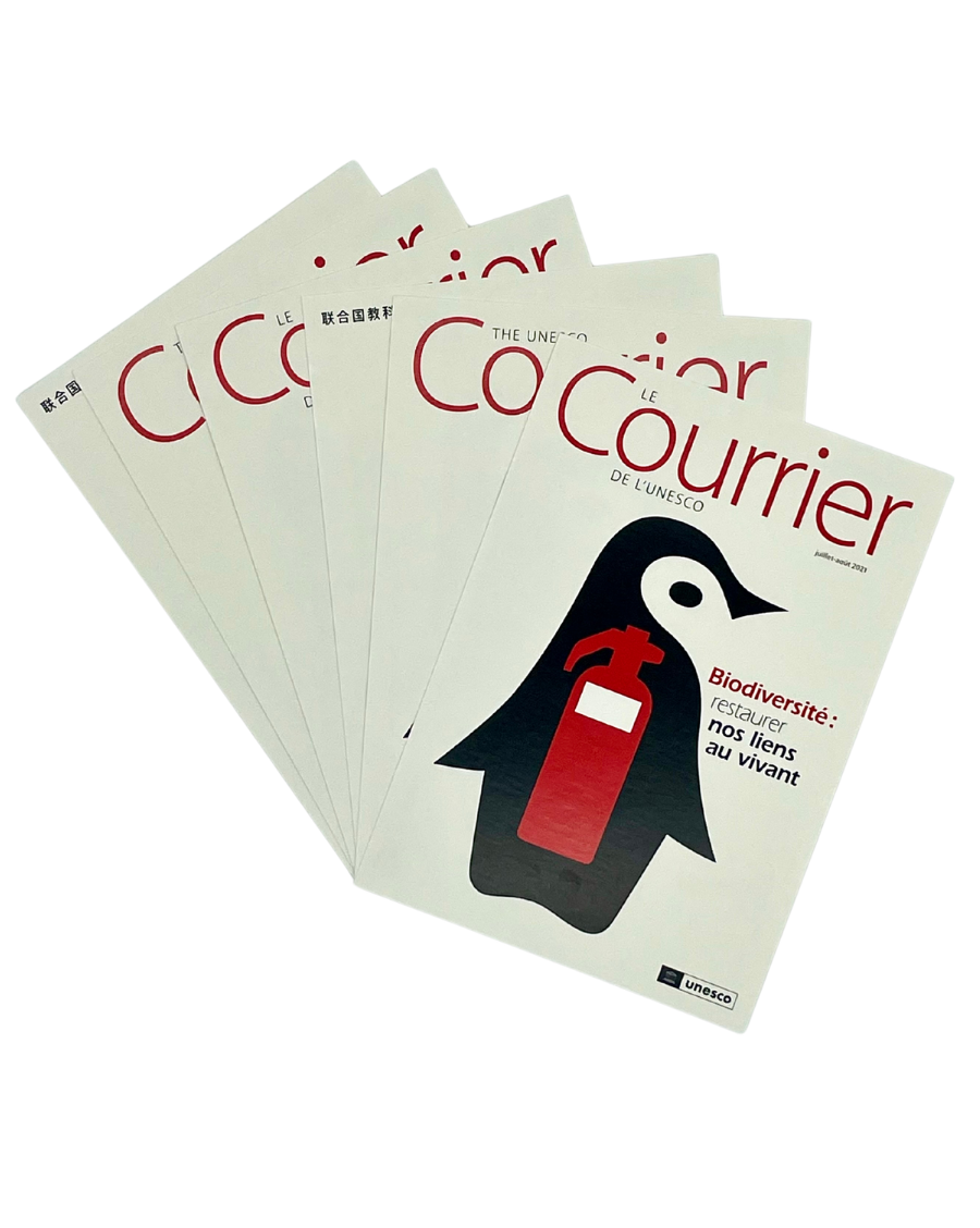 Carte Postale Le Courrier de l'UNESCO: Biodiversité restaurer