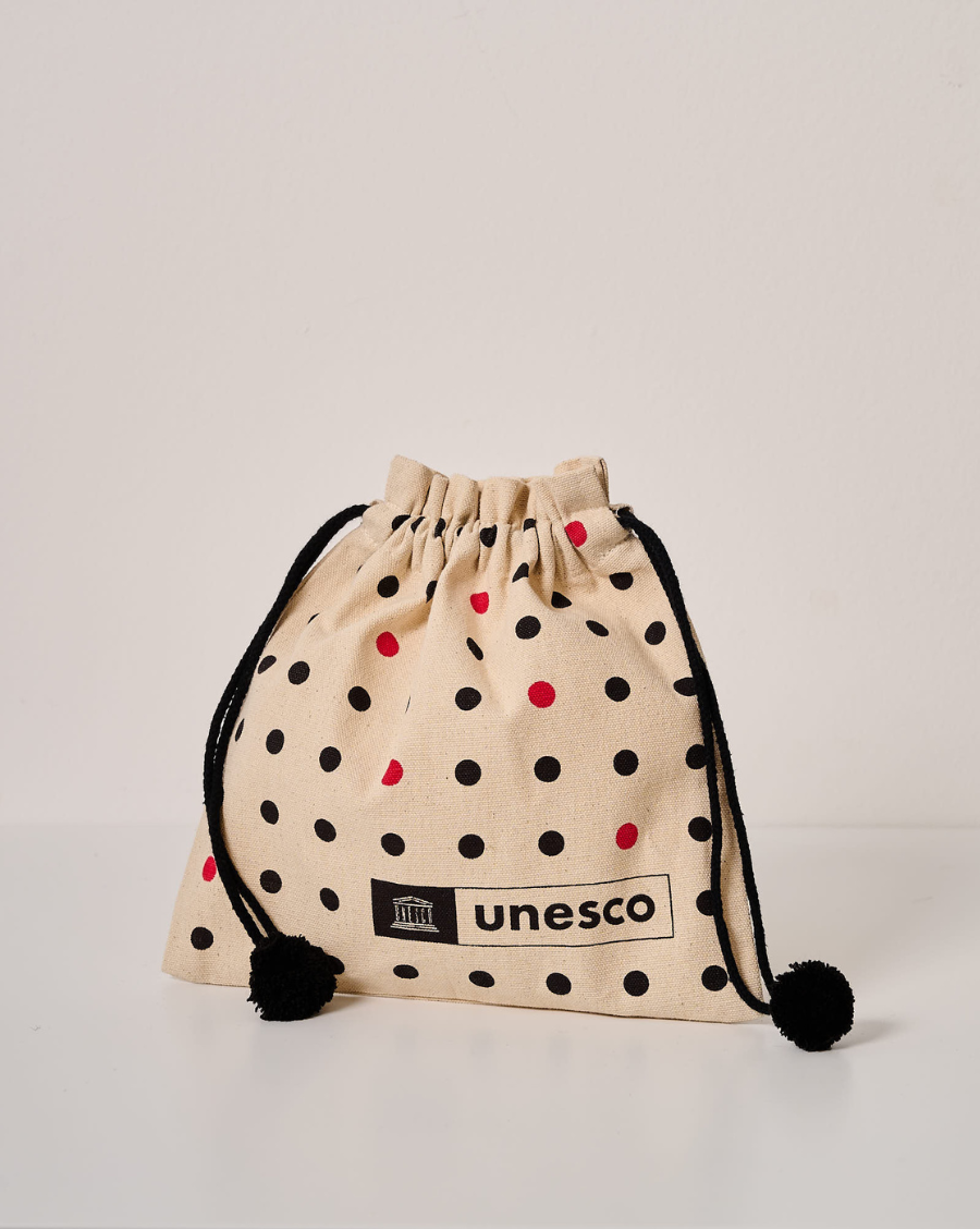 Pochon à pois UNESCO