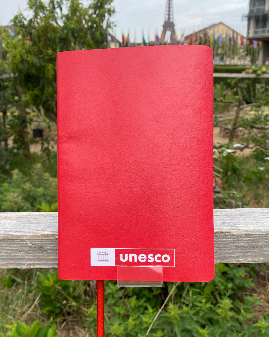 Cuaderno A5 UNESCO: 3 colores