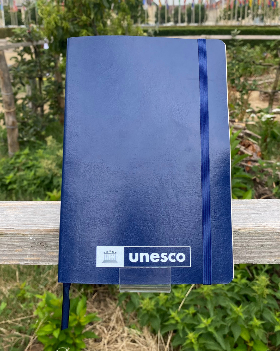 Cuaderno A5 UNESCO: 3 colores