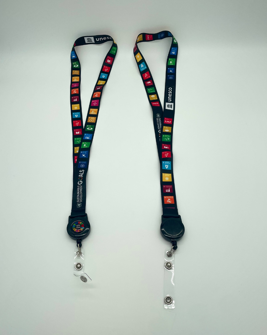 Cordón porta credencial Objetivos de Desarrollo Sostenible (ODS)