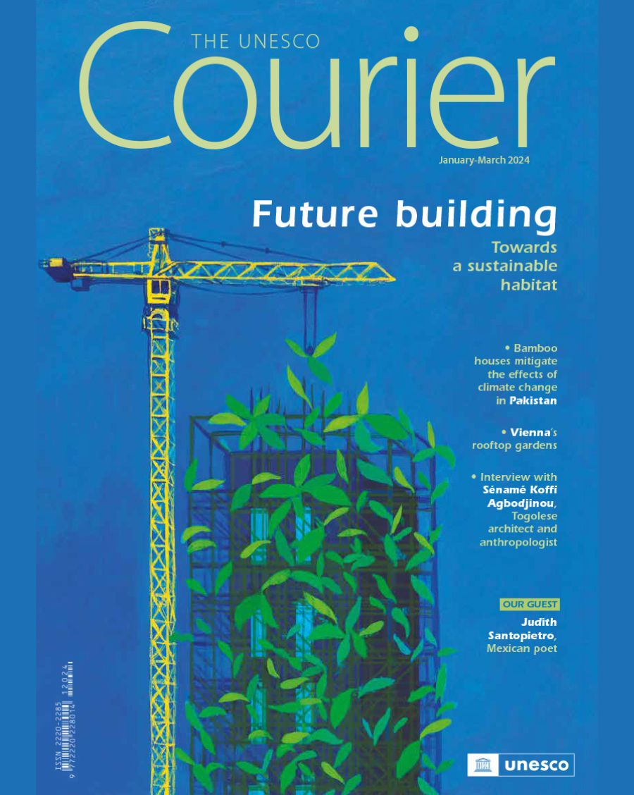 Future building, The UNESCO Courier, January-March 2024