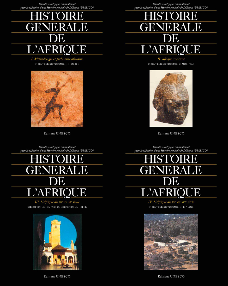 Collection entière de l'Histoire générale de l'Afrique - Tome 1 à 8