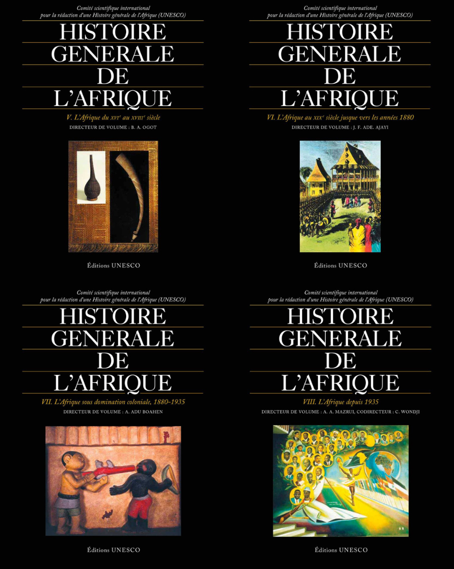 Collection entière de l'Histoire générale de l'Afrique - Tome 1 à 8