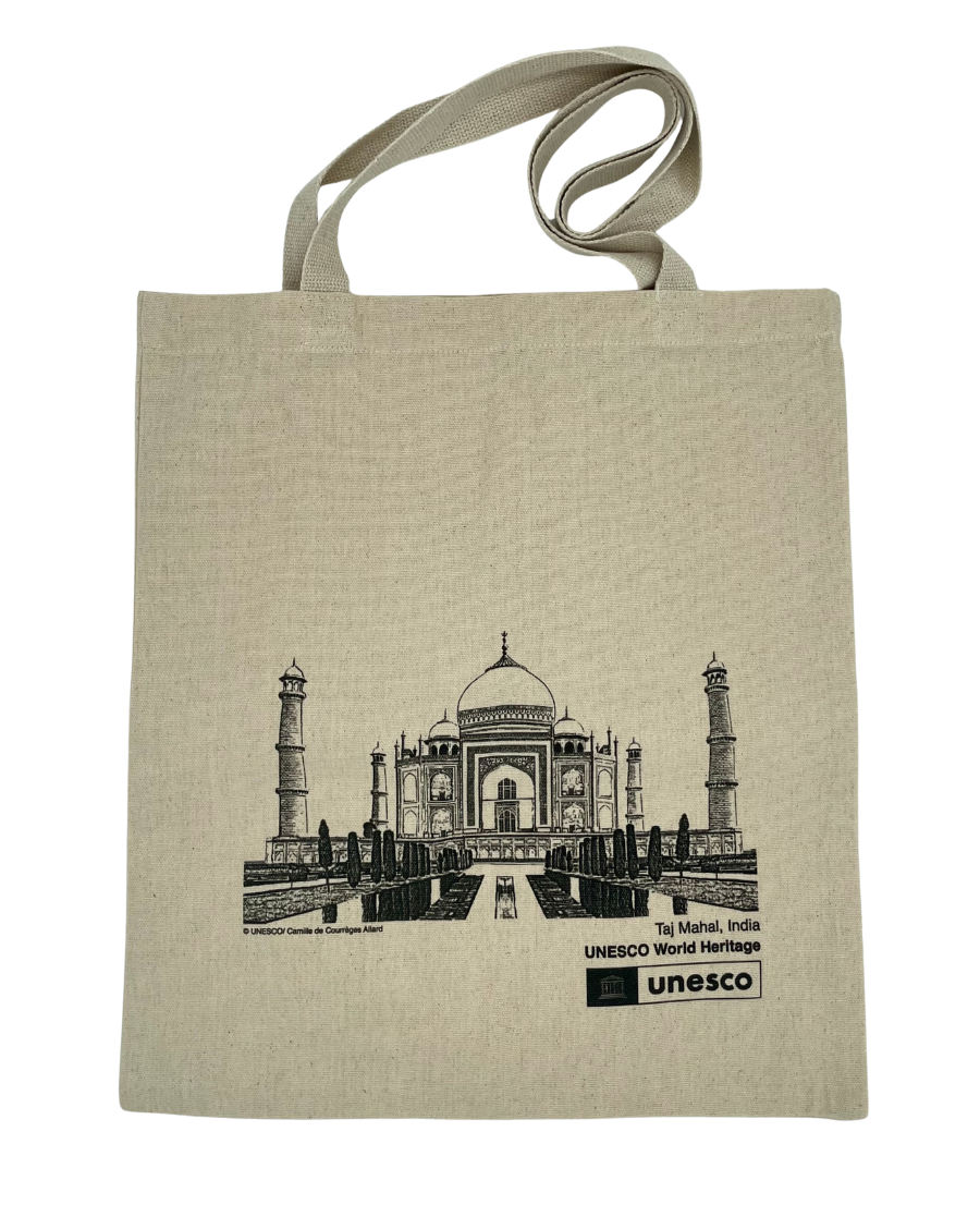 World Heritage Tote Bag: Taj Mahal