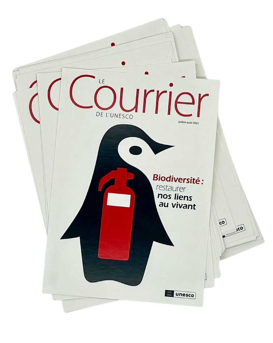 Carte Postale Le Courrier de l'UNESCO: Biodiversité restaurer
