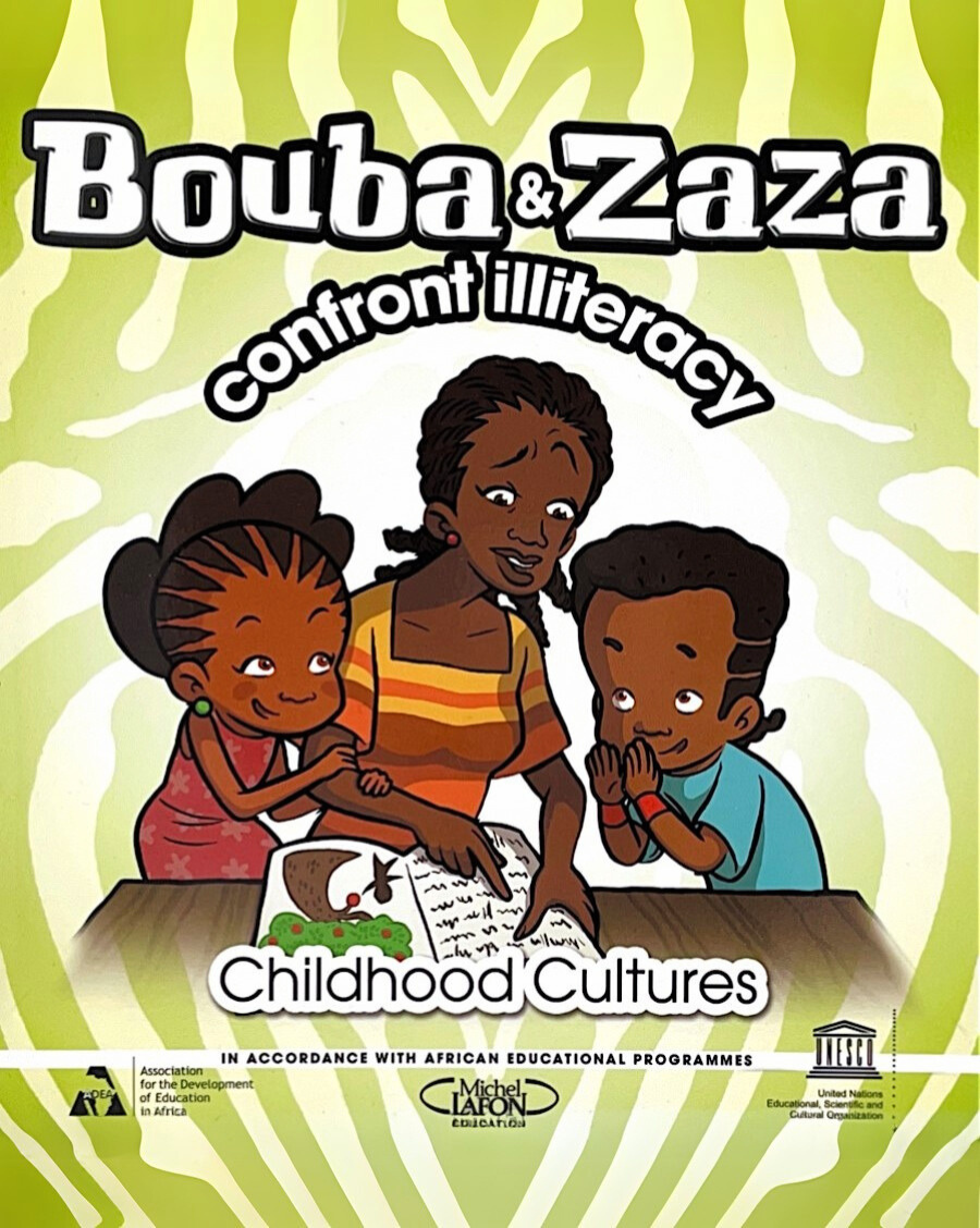 Bouba and Zaza confront illiteracy