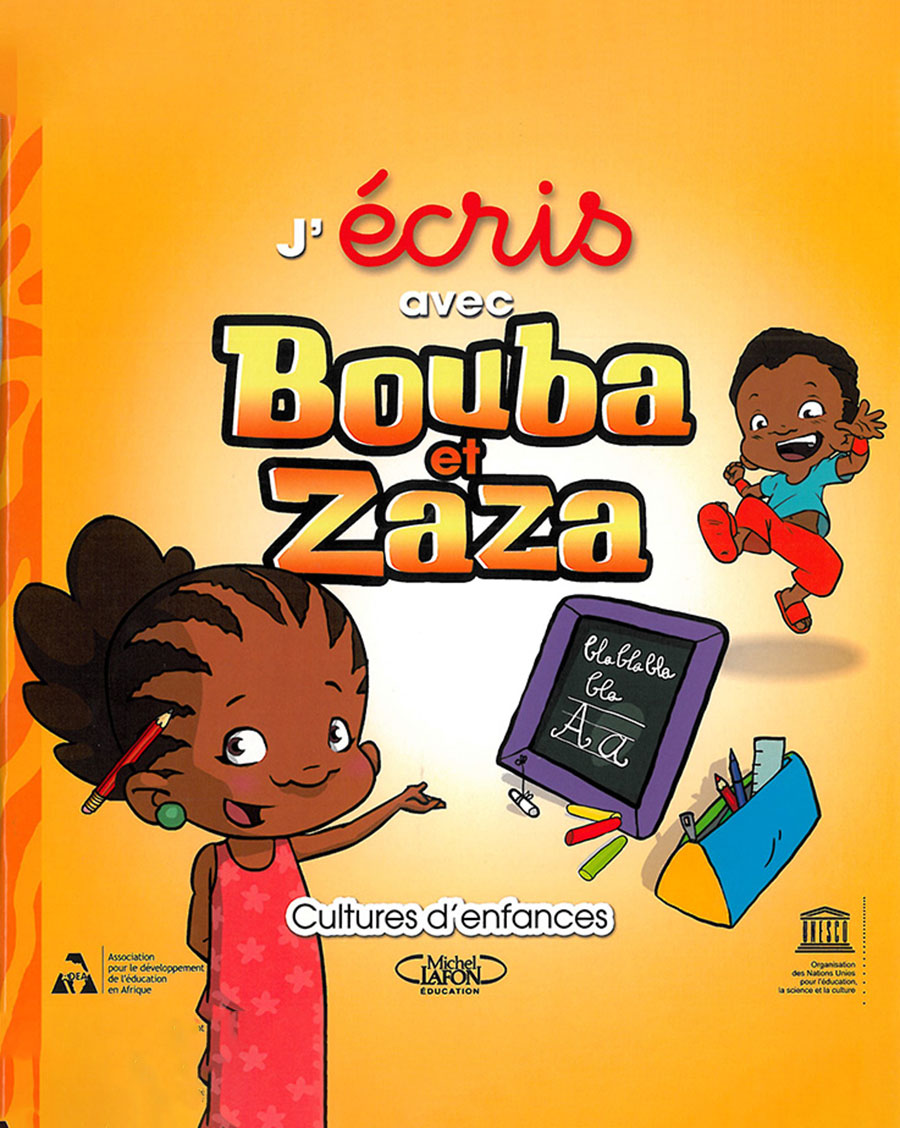 J'ecris avec Bouba et Zaza