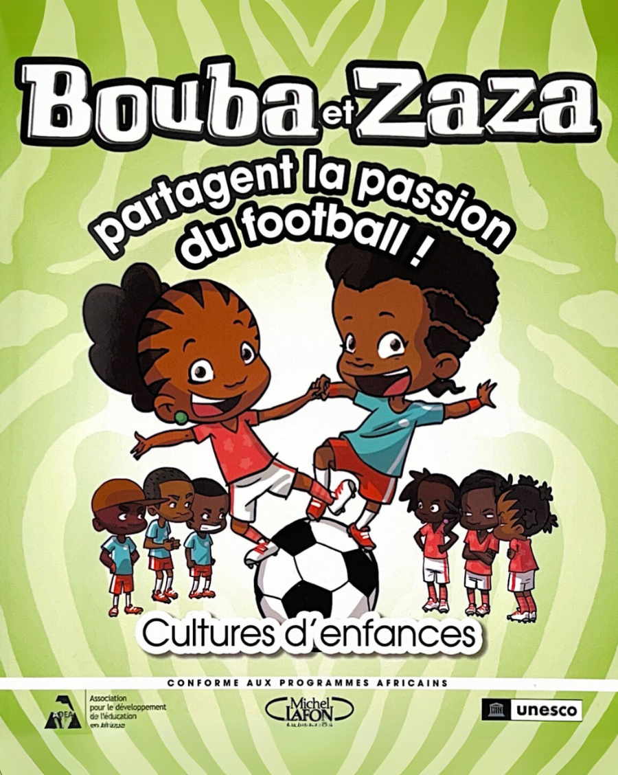 Bouba and Zaza share their passion for football!