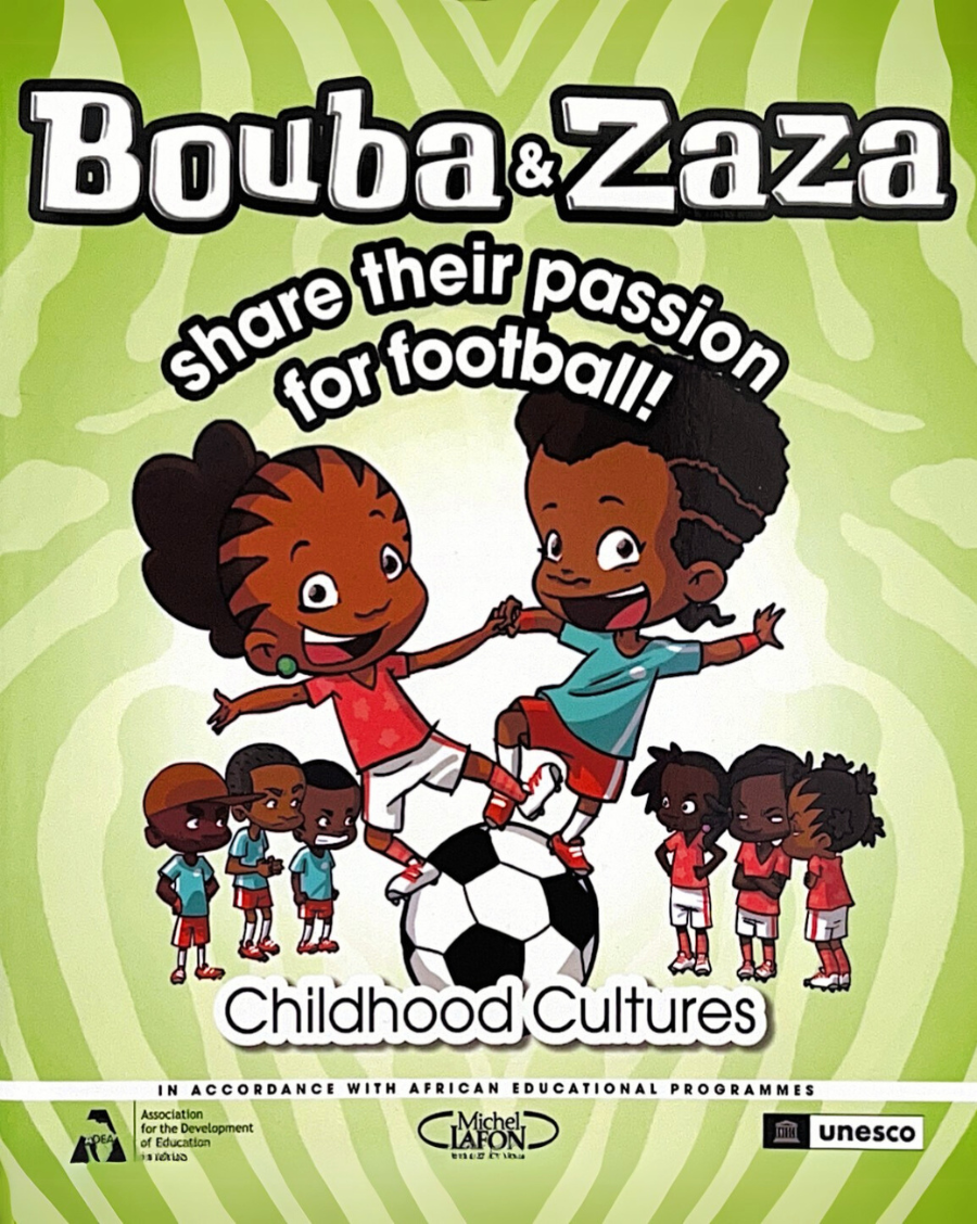 Bouba and Zaza share their passion for football!