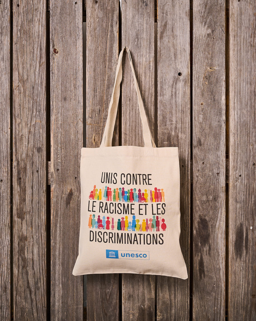 Sac "Unis contre le Racisme et les Discriminations"